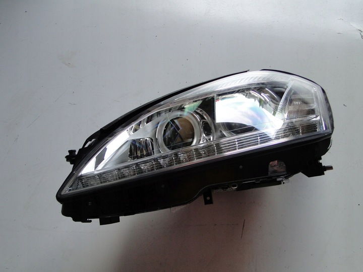 фото №9, Mercedes s 221 w221 рестайлінг лампа ліва bi-xenon ніч