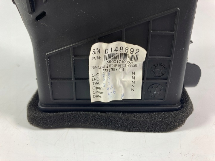 фото №5, Dodge durango 2018-20 решітка повітропровід панелі розподільчої