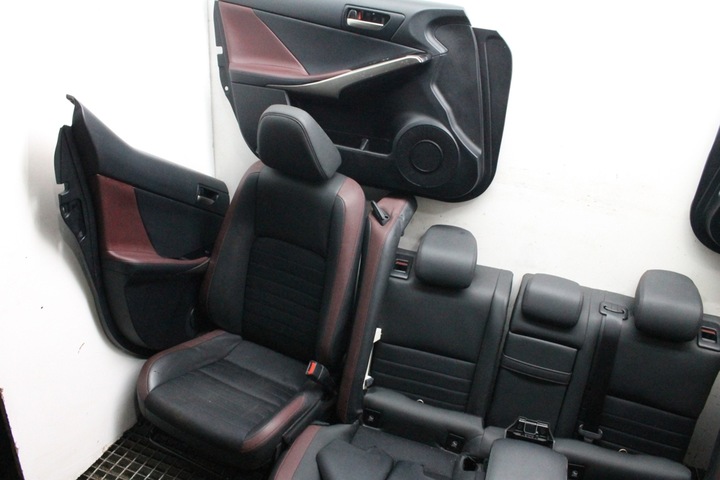 фото №9, Комплект сидінь lexus is iii _e3_ heated 2.5l гібрид 133kw 2017