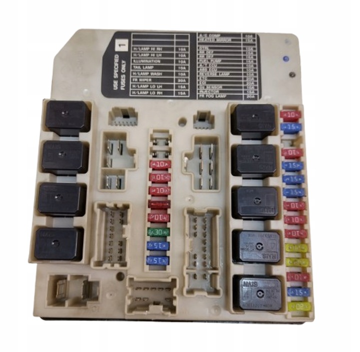 фото №1, Nissan pathfinder r51 2.5 dci модуль коробка предохранителей 284b7-eb310