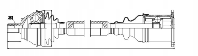 фото №2, Полуось шарнир правая seat toledo iii 04-09