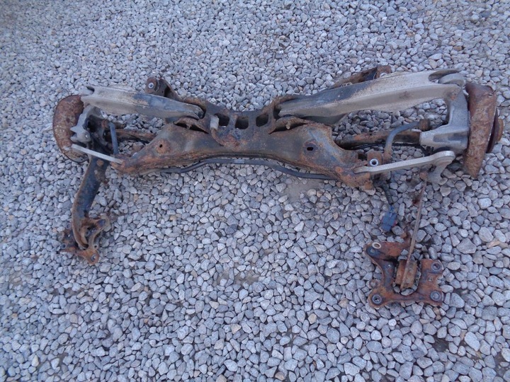 фото №7, Візок колиска підрамник зад важелі поворотна опора kpl saab 9-3 93 ii sedan 02-