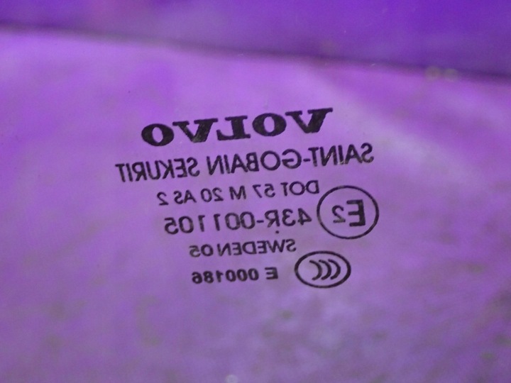 фото №3, Volvo s40 ii 04-07 скло дверна праві зад права задня