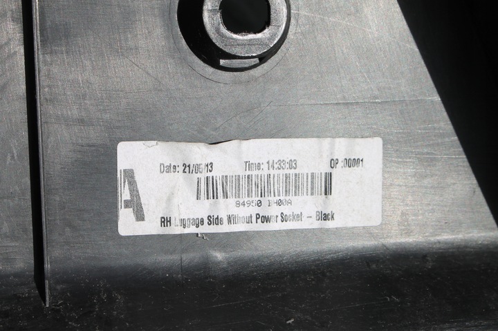 фото №6, Боковина оббивка багажника праві зад nissan note e11 06-13