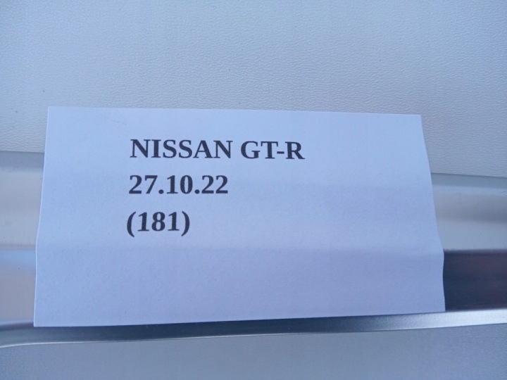 фото №13, Молдинг крила ліва nissan gt-r gtr рестайлінг 2017+