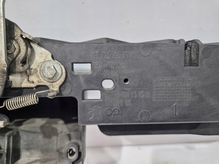 фото №12, Pas верхний замковый усилитель замок капота peugeot 5008 i t87 9672379580