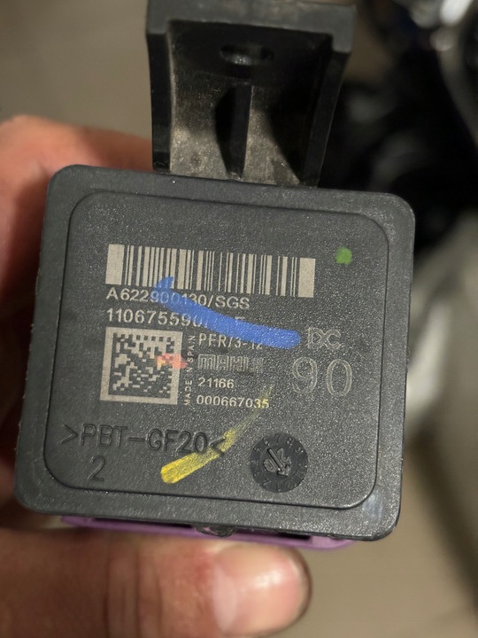 фото №1, Модуль реле свечей накаливания 110675590r