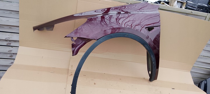 фото №14, Крило перед переднє лівий tesla модель y 20-23rok з планка оригінал