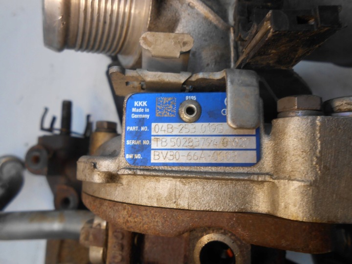 фото №13, Skoda fabia iii 3 турбонагнетатель турбина turbo 04b253019g