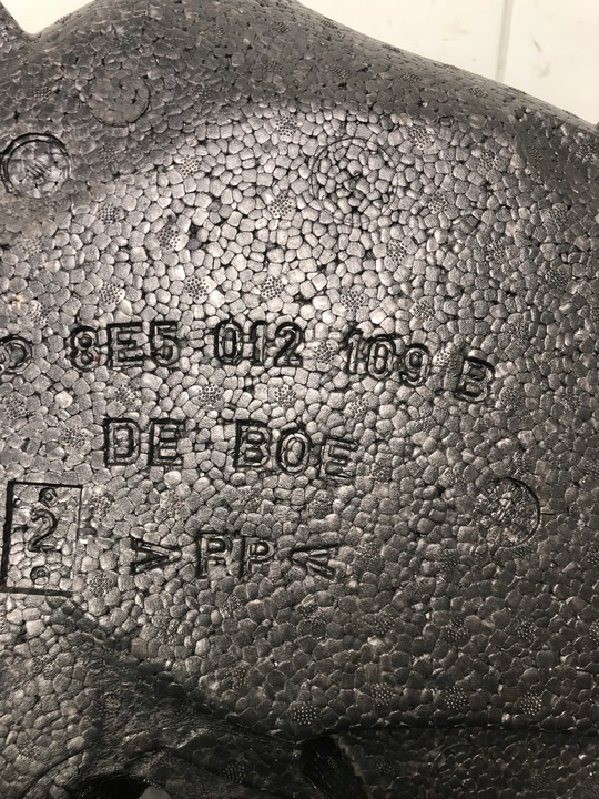 фото №6, Пінополістирол вкладка багажника audi a4 b6 cabrio 8e5012109b