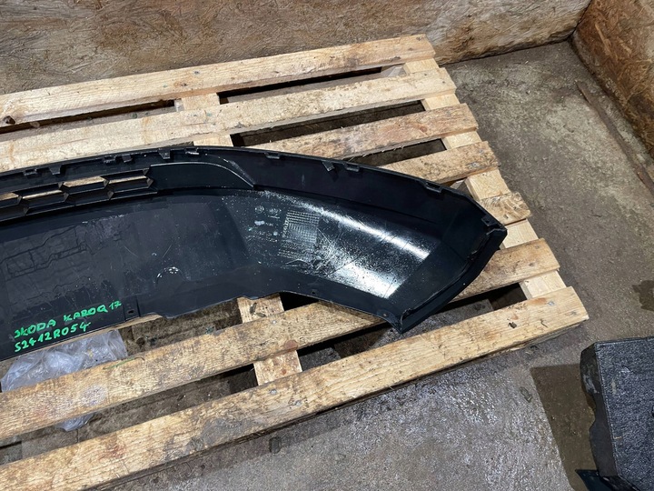 фото №7, Skoda karoq 57a 17-21 спойлер накладка бампера перед передня