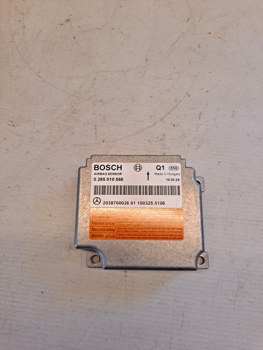 фото №1, Модуль датчик подушка безпеки подушок mercedes clc cl203 2038700026