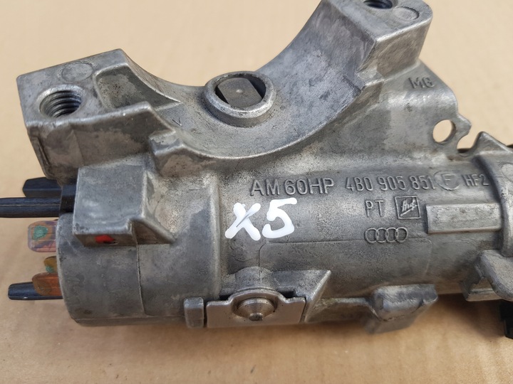 фото №15, Замок запалювання + ключ audi a4 b6 / a6 c5 / a3 8l / tt 8n 4b0905851f перевірена