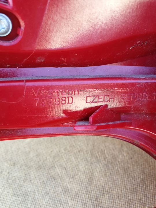 фото №8, Peugeot 208 i 12- лампа правый зад правая задняя 9672628380