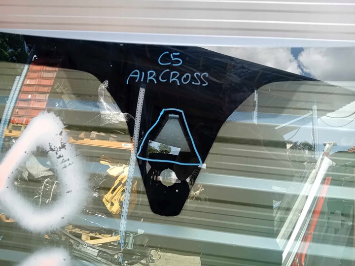 фото №4, Citroen c5 aircross рестайлінг гібрид скло лобове перед датчик