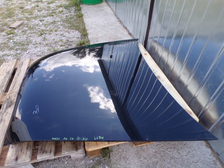 фото №8, Капот крышка audi a6 c6 lz9w 04-12 чёрный оригинал