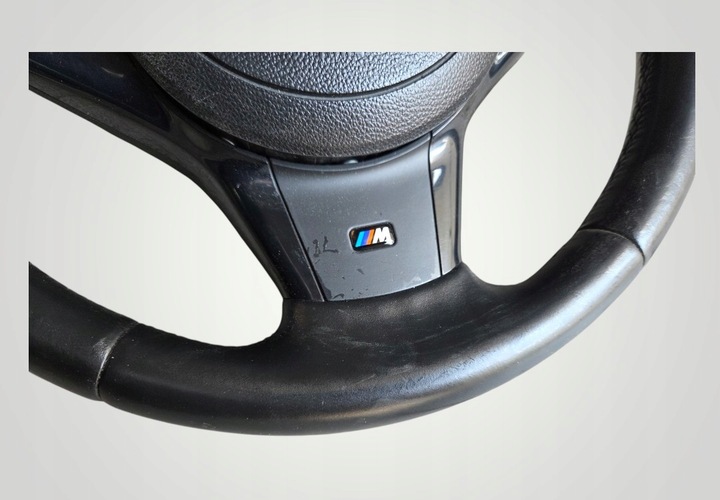 фото №8, Bmw 5 e60 e61 рестайлинг lci m набор руль кожаный многофункциональная подушка