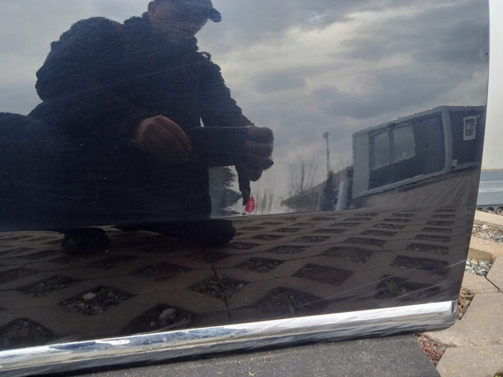 фото №10, Дверь правый перед vw passat b7 чёрные lc9x