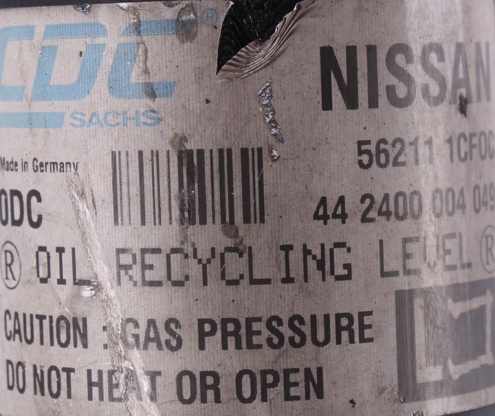 фото №4, Амортизатор зад лівий infiniti qx70 fx ii 09-14r