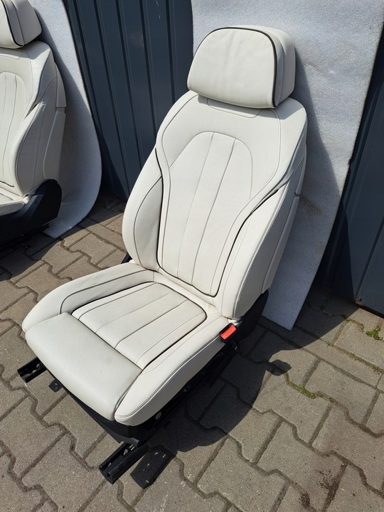 фото №10, Сиденья диван кожа bmw f15 x5 комплект перед зад