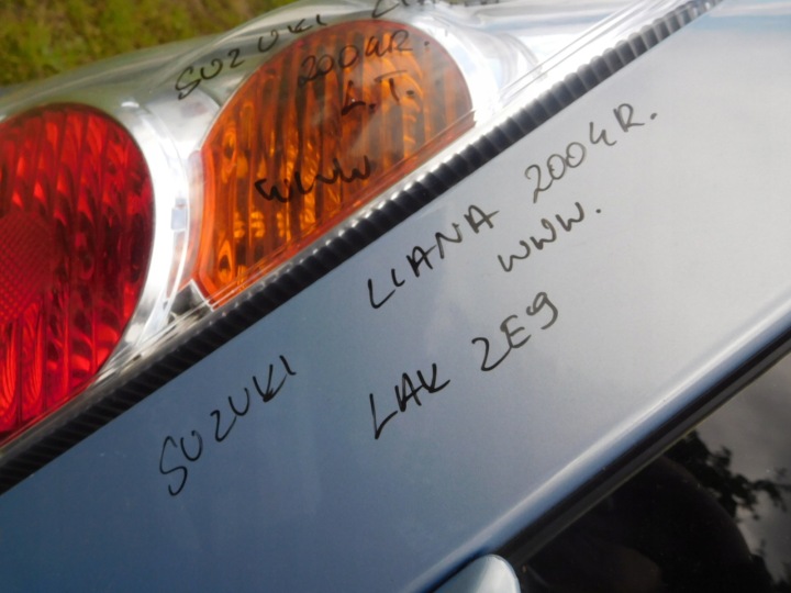 фото №5, Кришка багажника suzuki liana hb 04r. ze9 1.6