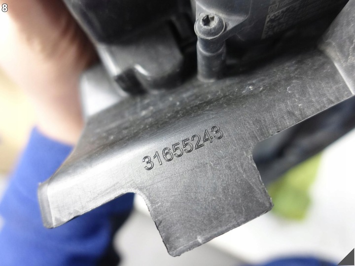 фото №9, Volvo c40 recharge ec40 22- рестайлінг кермо повітря жалюзі корпус впуск