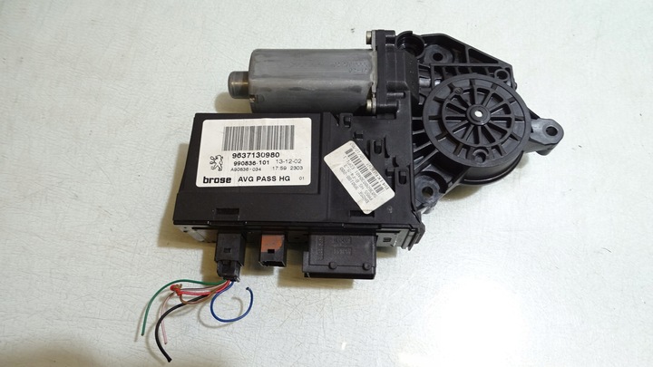 фото №1, Моторчик стекло левый перед peugeot 307 1,6