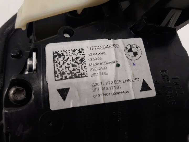 фото №9, Bmw 3 g20 sedan led лампа задня ліва зад