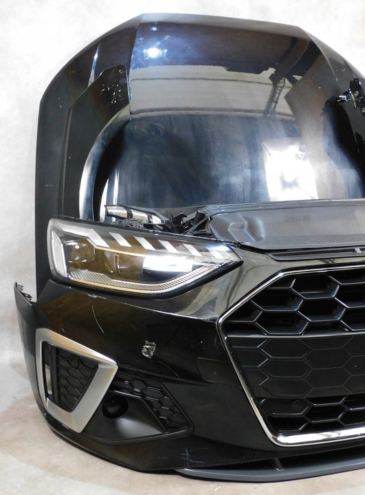 фото №6, Audi a4 b9 8w рестайлинг s line перед бампер лампы капот крылья pas полный led