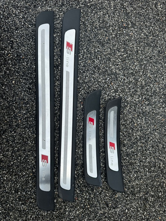 фото №1, Планки пороговые audi a4 b8 s-line