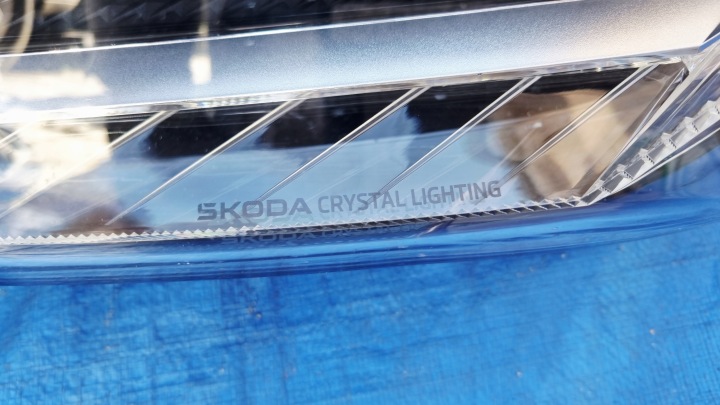 фото №12, Skoda superb 4 iv 23 3p фара передня передня ліва led crystal lighting
