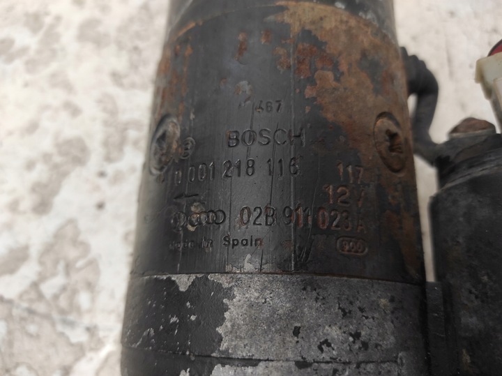 фото №5, Vw transporter t4 90- 2.4d стартер 02b911023a