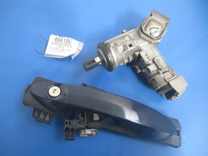 фото №1, Ford fiesta mk7 замок запалювання 9v213f880ea ключ+ ручка ліва перед e9