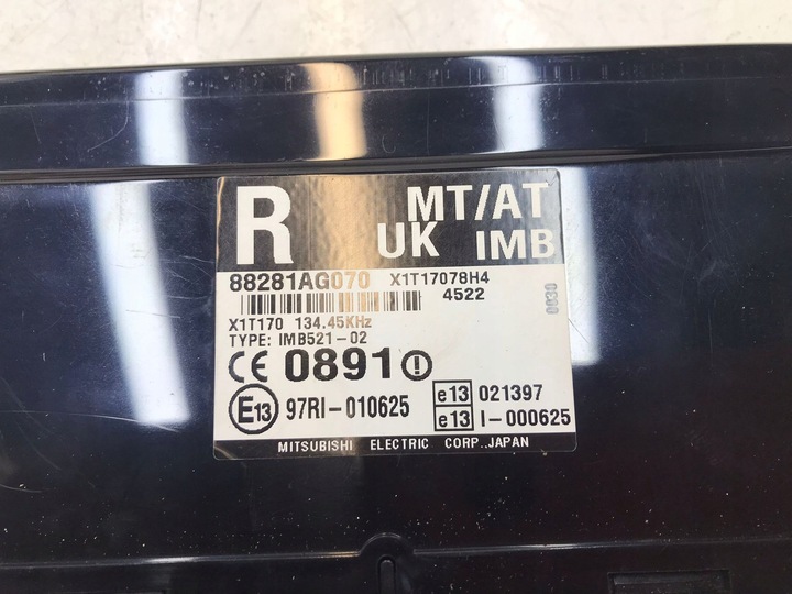 фото №9, Subaru legacy 2004 компьютер / блок управления ecu i комплект ключей