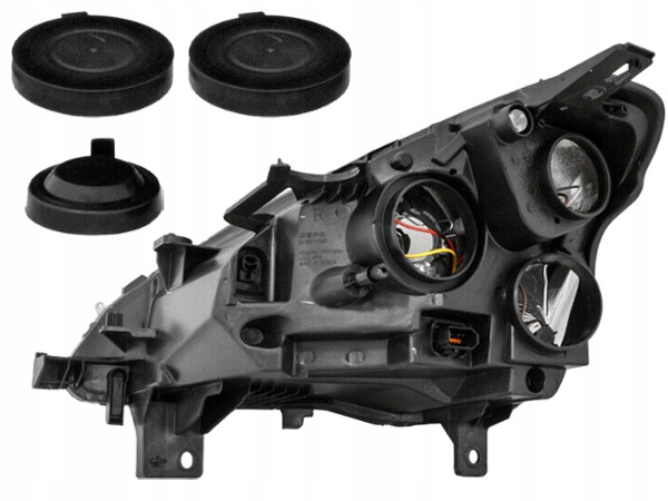 фото №3, Лампа фара перед передня права + двигунчик do peugeot partner ii