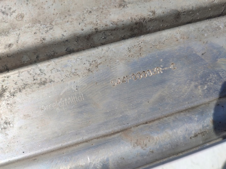 фото №7, Балка бампера перед нижня pod радіатор renault megane iii балка перед