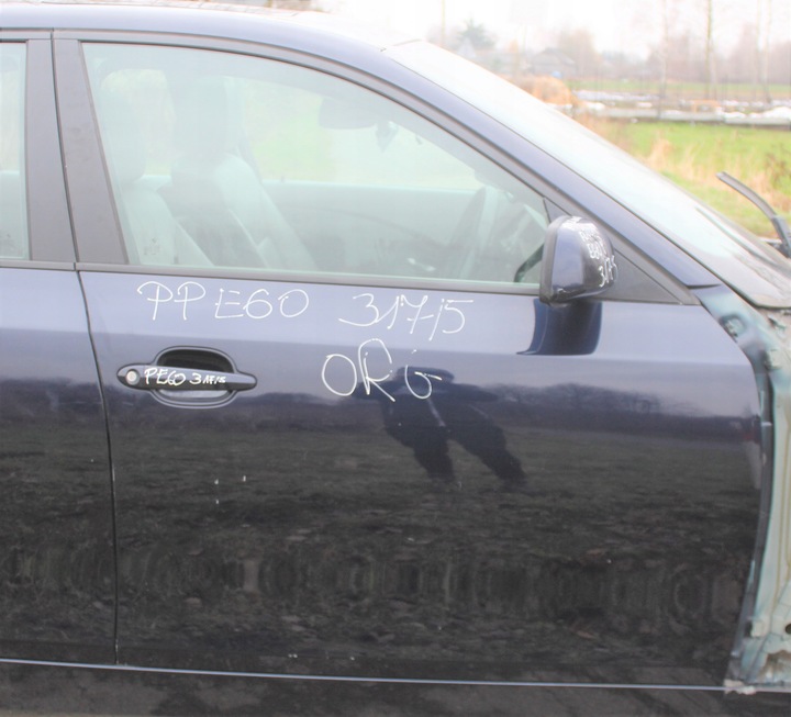 фото №1, Дверь перед правые bmw e60 e61 317 orient синий