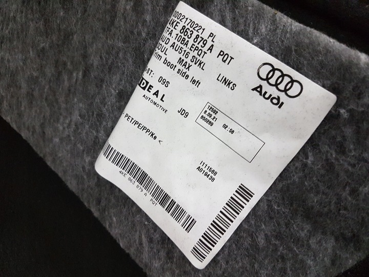 фото №10, Оснащение багажника audi etron 4ke багажник e-tron