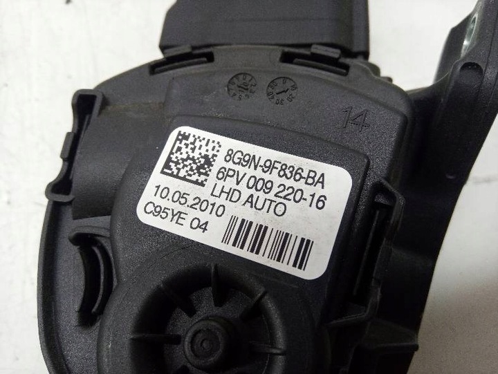 фото №2, Педаль потенціометр газу 8g9n-9f836-ba volvo xc 60 i 2008-