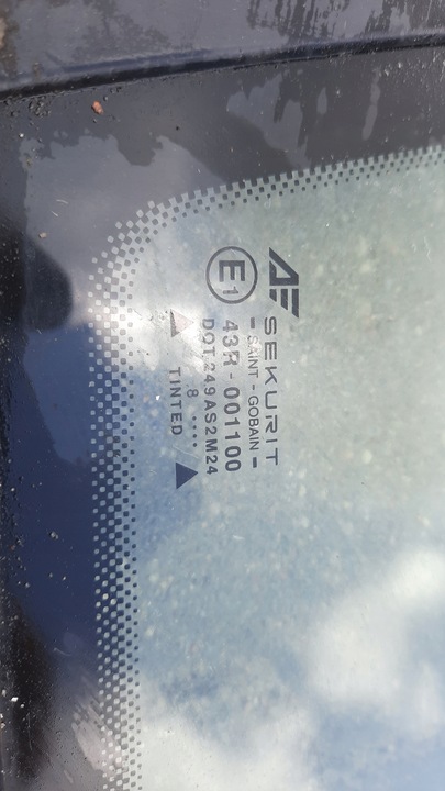 фото №2, Скло кузовна праві перед volkswagen sharan