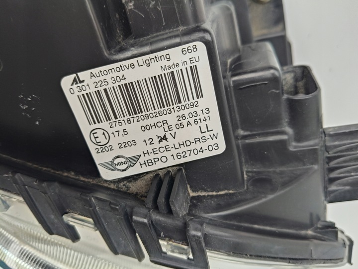 фото №8, Лампа правая фара mini cooper one r56 06-