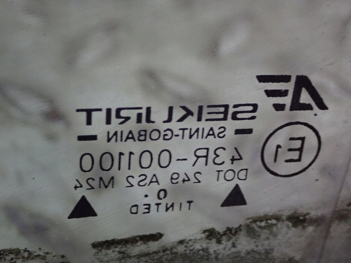 фото №3, Galaxy i mk1 sharan alhambra 95- скло дверна праві перед права передня