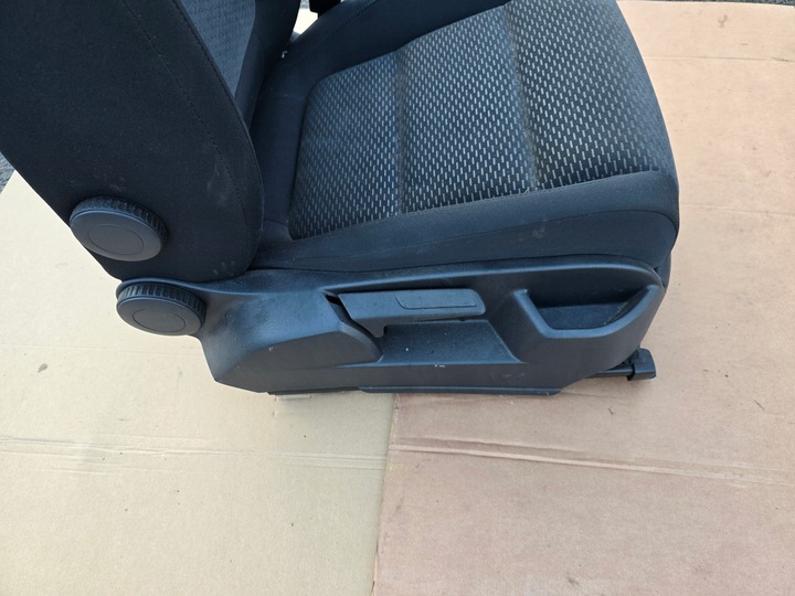 фото №5, Сиденье переднее правый пассажира air bag велюр европа vw golf vi 6 plus рестайлинг