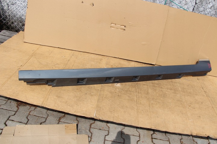 фото №7, Vw passat b8 2014-2023 поріг лівий планка порогова накладка ліва + хром