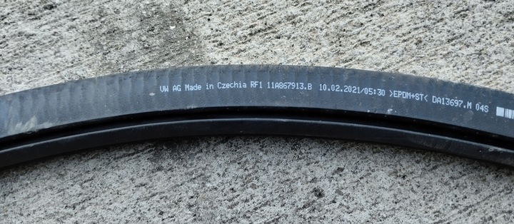 фото №11, Прокладка двері skoda enyaq перед зад ліва права