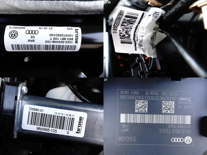 фото №10, Audi a5 s5 8t8 рестайлінг 11-16 sportback комплект сидінь шкіра milano перед зад
