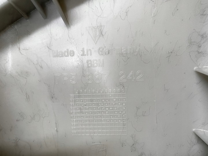 фото №7, Защита обшивка обивка стойка зад c правая правые porsche cayenne ii 7p5