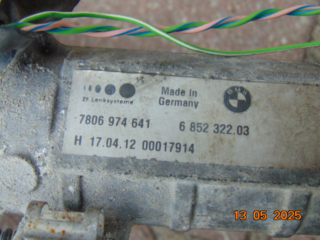 фото №5, Bmw f10 f11 xd xdrive рейка рульового управління трансмісія кермова 6852322 євро