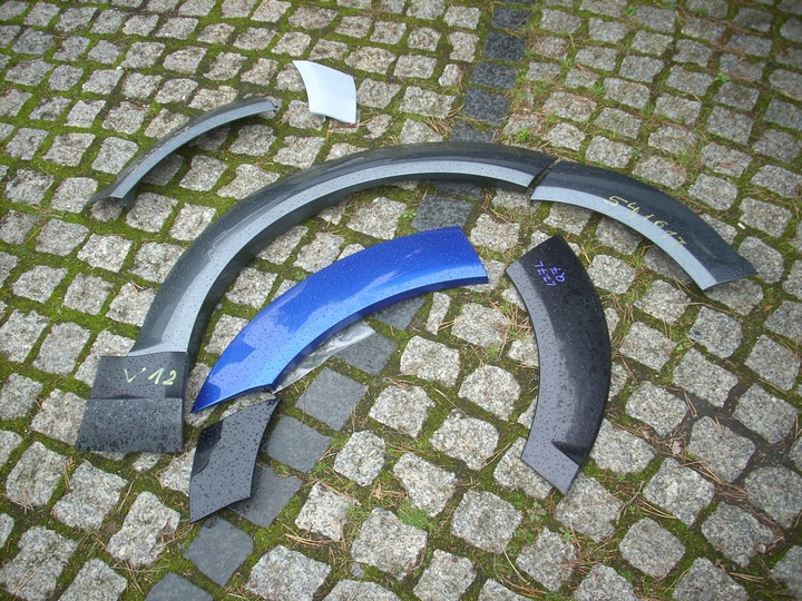 фото №1, Audi q7 v12 перед планка крыльев 4l0854960e s-line ew зад бампера i abt