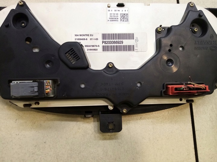 фото №5, Спідометр  прилади megane i 1.6 8200298164